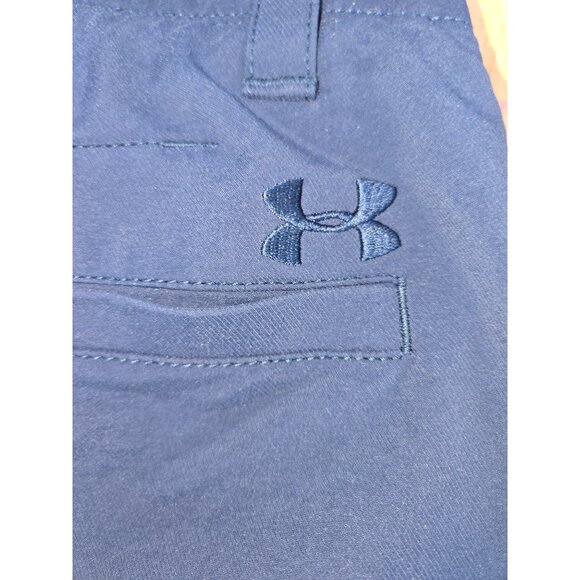 Under Armour Mens Navy Blue Chino Pants 34x30 Polyester/Nylon Blend - Picture 6 of 8
